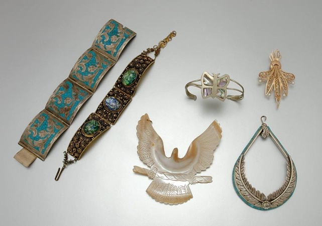 Lot image - Group of Assorted Sterling Silver and Costume Jewelry