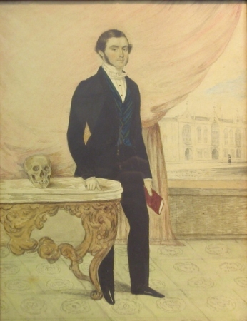 Lot image - French School 19th Century PORTRAIT OF A GENTLEMAN