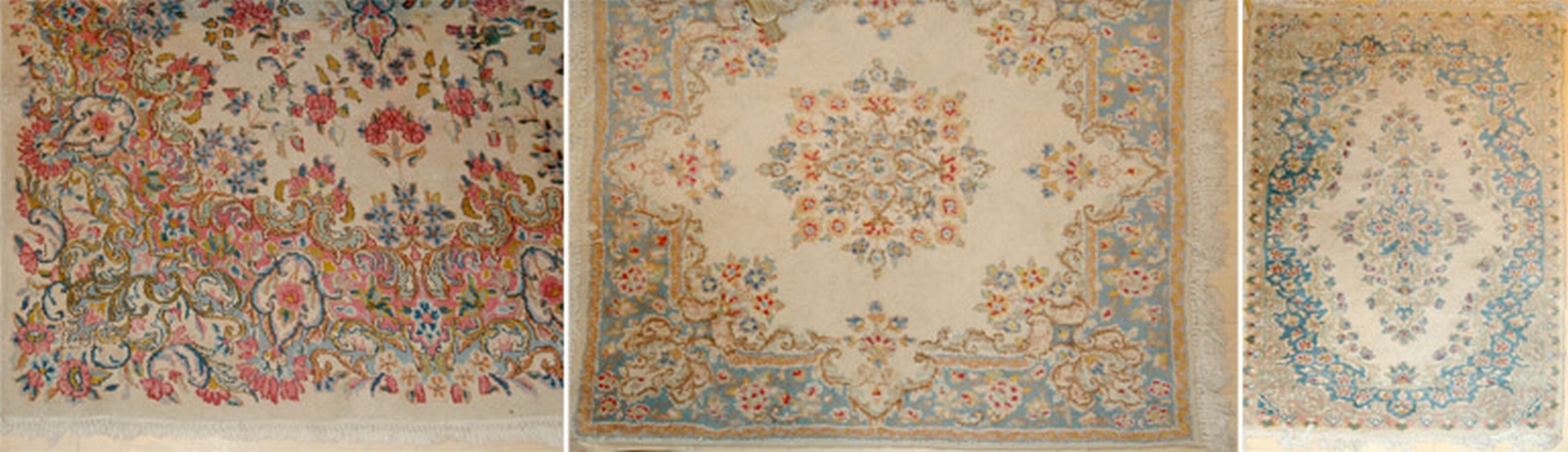Lot image - Three Kirman Rugs