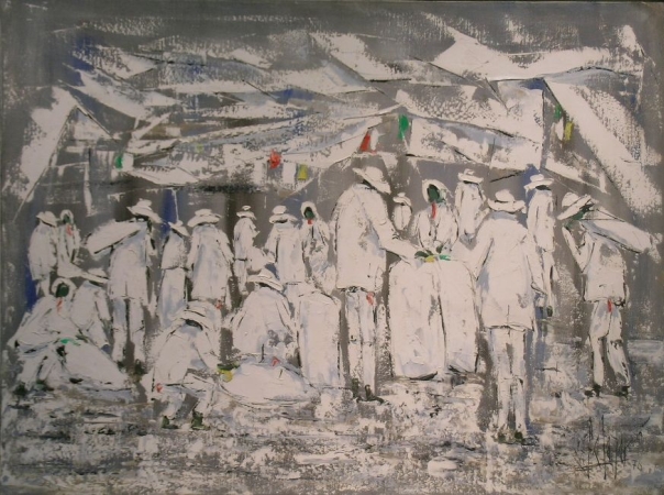 Lot image - A. Garcia Salazar Mexican, 20th century FIESTA