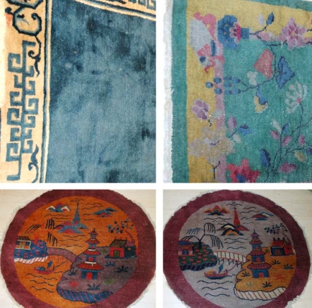 Lot image - Four Chinese Rugs
