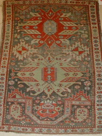Lot image - Karabagh Prayer Rug