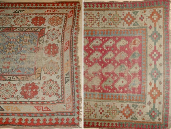 Lot image - Two Caucasian Rugs