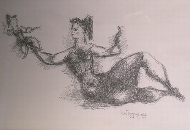 Lot image - Chaim Gross