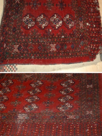 Lot image - Pair of Saryk Chuvals