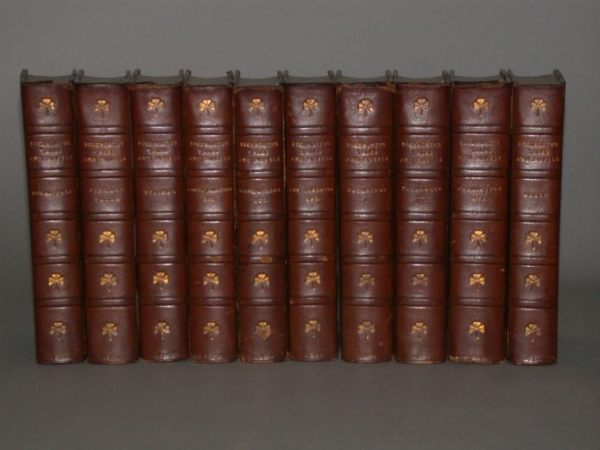 Lot image - [BINDINGS]  EDGEWORTH, MARIA  Tales and Novels