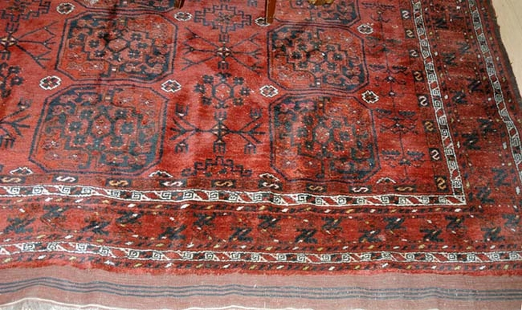 Lot image - Ersari Afghan Carpet