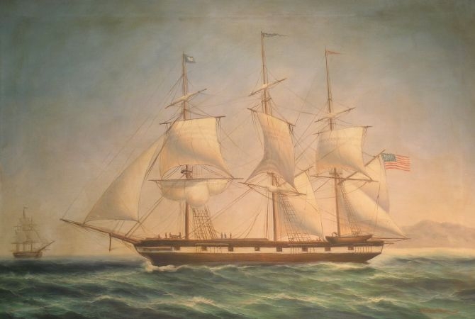 Lot image - American School 20th century MARITIME SCENE