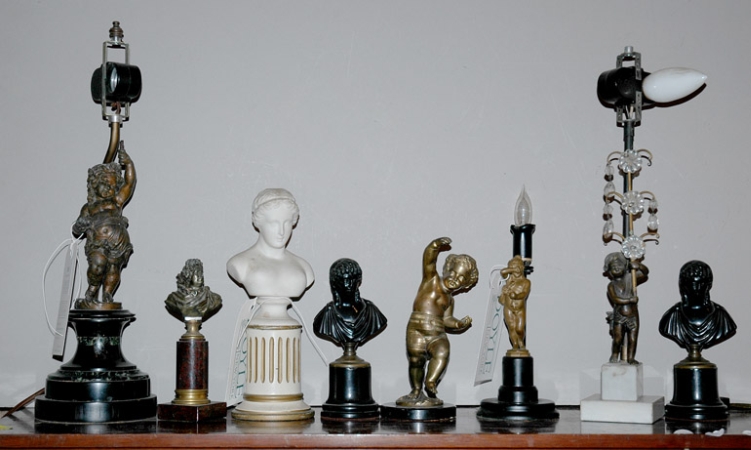 Lot image - Miscellaneous Group of Classical Style Decorations