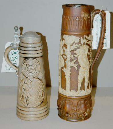 Lot image - Two German Steins