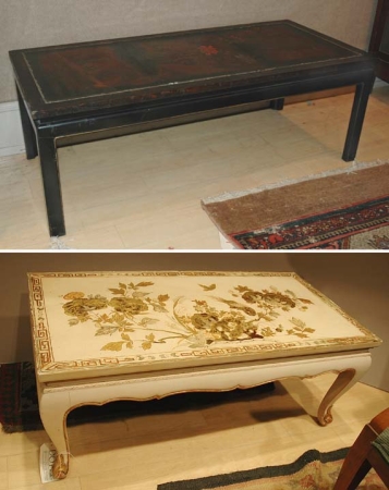Lot image - Two Asian Style Coffee Tables