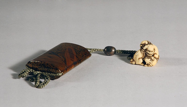 Lot image - Japanese Lacquered Four Case Inro