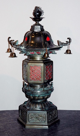 Lot image - Chinese Bronze Garden Lantern