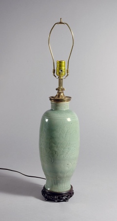 Lot image - Chinese Celadon Vase