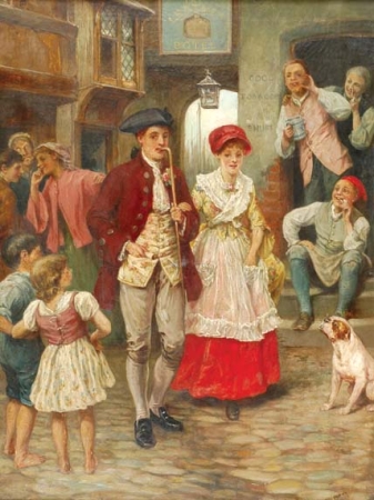 Lot image - Manner of Edwin Thomas Roberts WRONG TURN