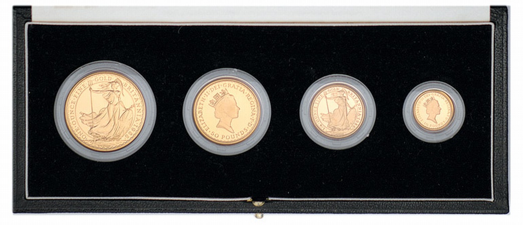 Lot image - 1988 Britannia Gold Set