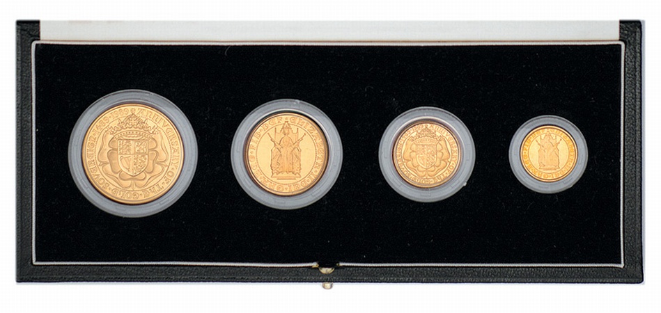 Lot image - 1989 500th Anniversary Gold Set