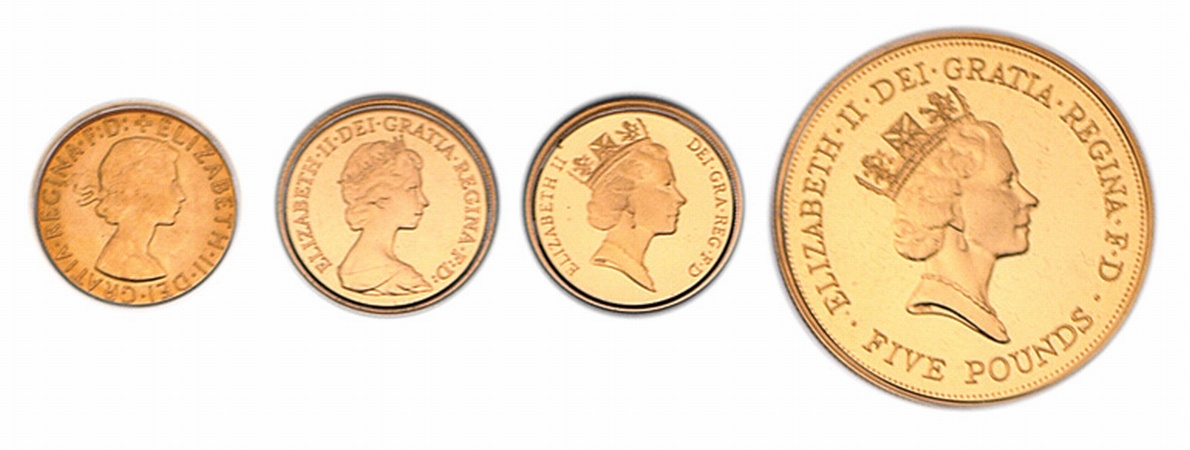 Lot image - Gold Coins of Great Britain 1967 to 1990