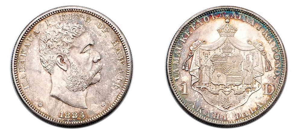 Lot image - 1883 Hawaii Silver Dollar