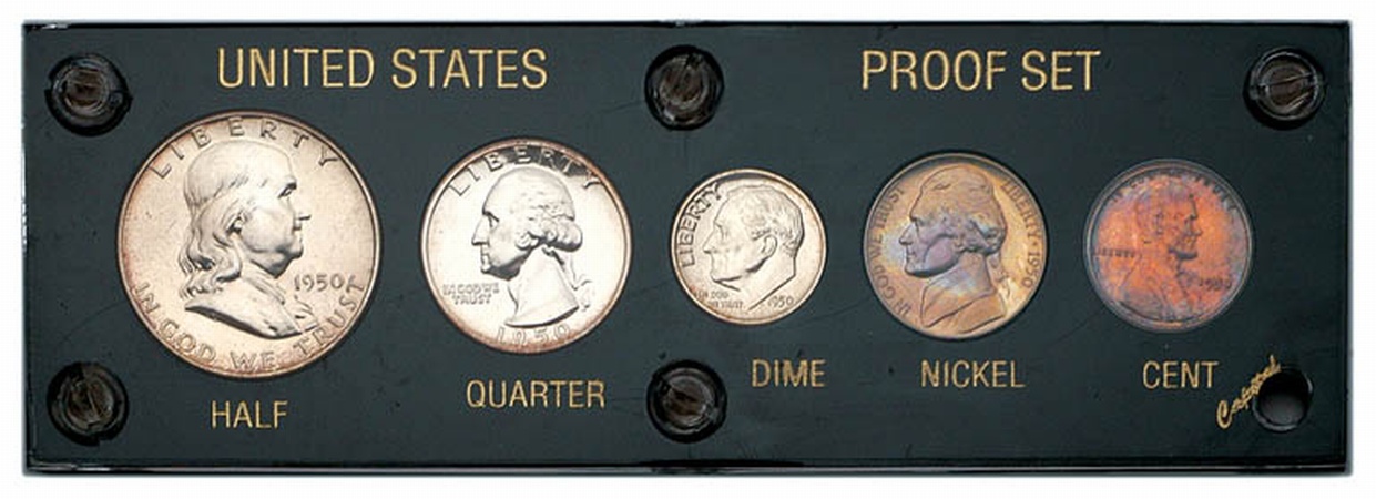 Lot image - 1950 Proof Set