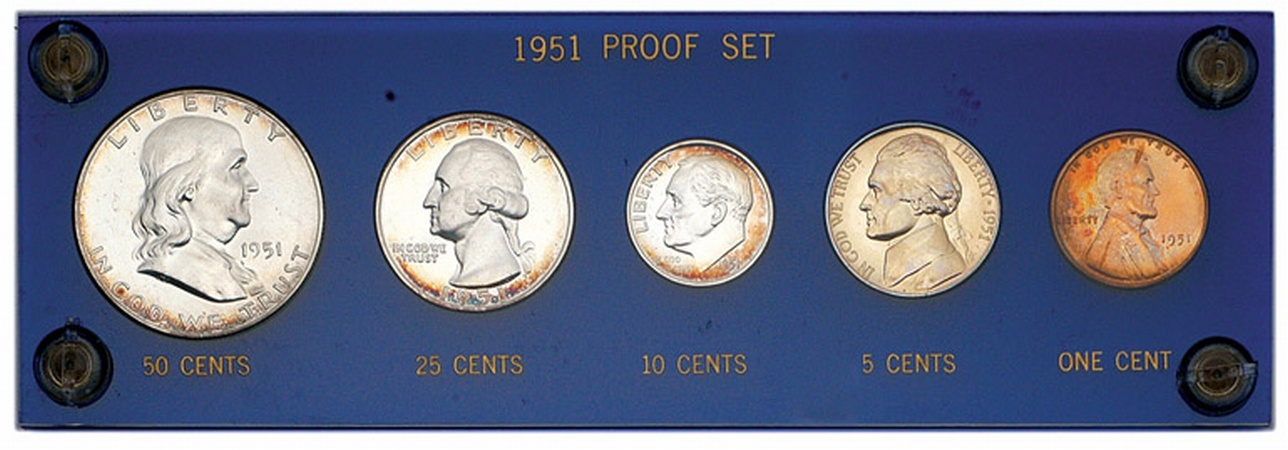 Lot image - 1951 Proof Set