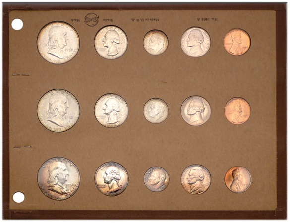 Lot image - 1952 P.D.S. Set