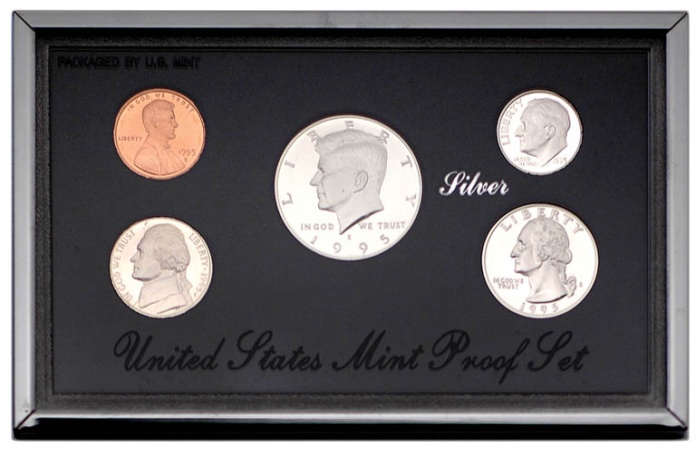Lot image - Premier Silver Proof Sets 1992 to 1998