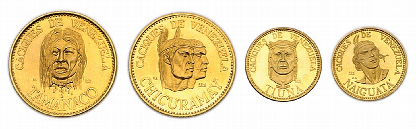Lot image - Coins of Venezuela: Chiefs Series