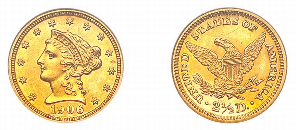 Lot image - 1906 $2 1/2 Liberty Head