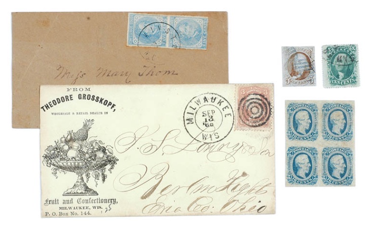 Lot image - United States Stamp Collection, 1847 to 2005