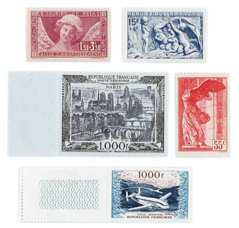 Lot image - French Stamp Collection, 1853 to 2005