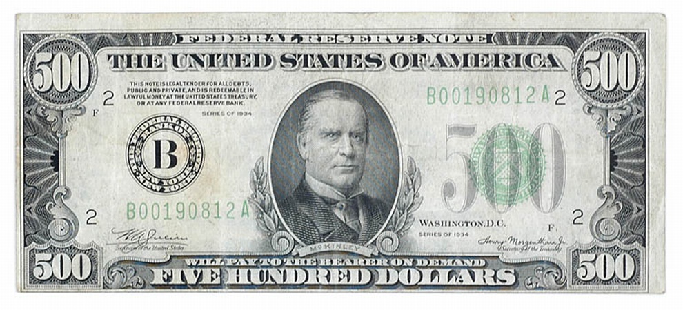 Lot image - United States Bank Note