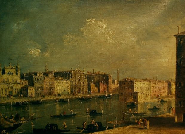 Lot image - Manner of Canaletto View of Dorsoduro, from the Giudecca