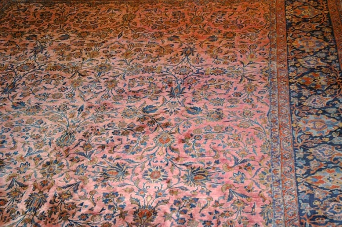Lot image - Manchester Kashan Carpet