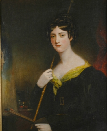 Lot image - English School 18th Century Portrait of an Artist