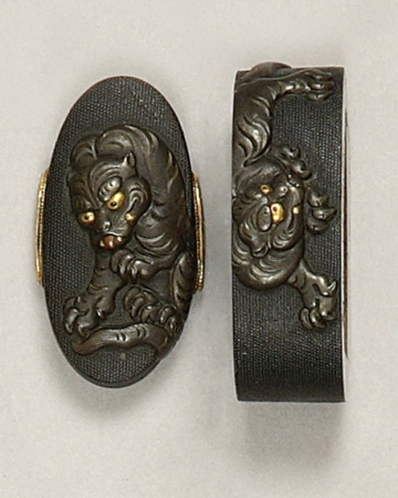 Lot image - Japanese Fuchi-Kashira
