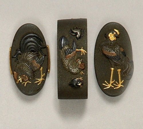 Lot image - Japanese Fuchi-Kashira