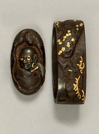 Lot image - Japanese Fuchi-Kashira