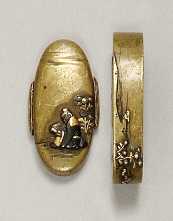Lot image - Japanese Fuchi-Kashira