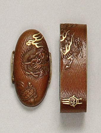 Lot image - Japanese Fuchi-Kashira