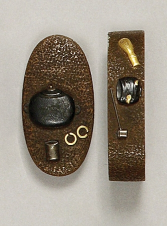 Lot image - Japanese Fuchi-Kashira