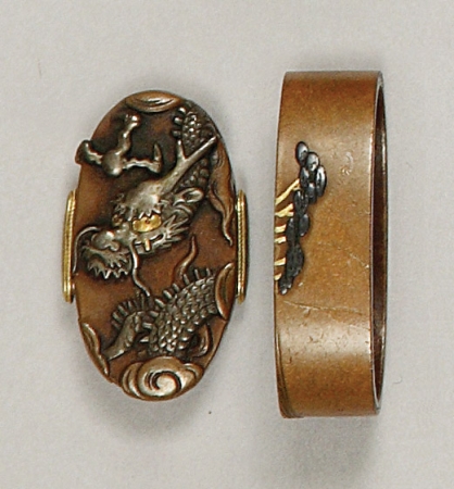Lot image - Japanese Fuchi-Kashira