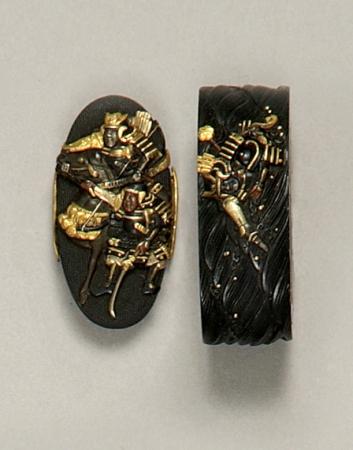 Lot image - Japanese Fuchi-Kashira
