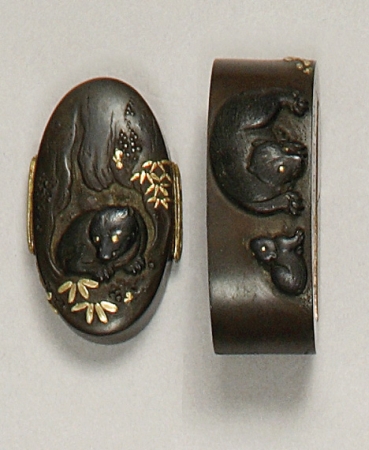 Lot image - Japanese Fuchi-Kashira