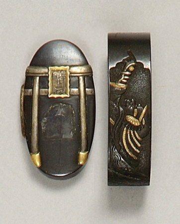 Lot image - Japanese Fuchi-Kashira