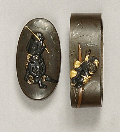 Lot image - Japanese Fuchi-Kashira