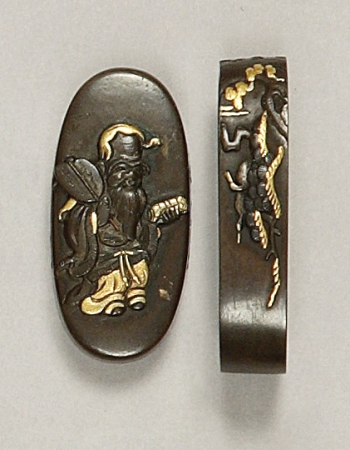 Lot image - Japanese Fuchi-Kashira