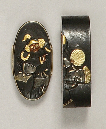 Lot image - Japanese Fuchi-Kashira