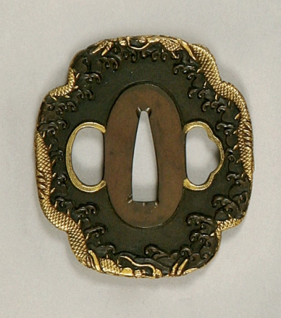 Lot image - Japanese Bronze Tsuba