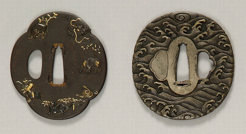 Lot image - Japanese Bronze Tsuba